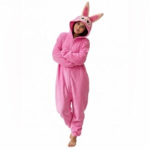 Pop Mart Pink Labubu Adult One Piece Costume